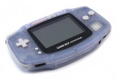 Gameboy Advance Transparent Blue