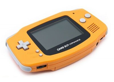 Gameboy Advance Orange