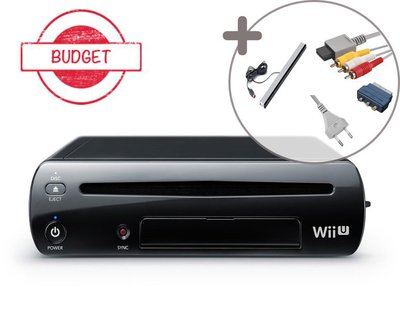 Wii U Console Black - Budget