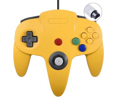 New Nintendo 64 [N64] Controller Yellow