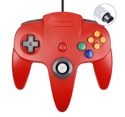 New Nintendo 64 [N64] Controller Red