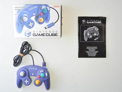 Originele Gamecube Controller Purple [Complete]