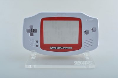 Gameboy Advance Screen Lens - Plastic Red