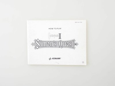 Castlevania 2 Simon's Quest