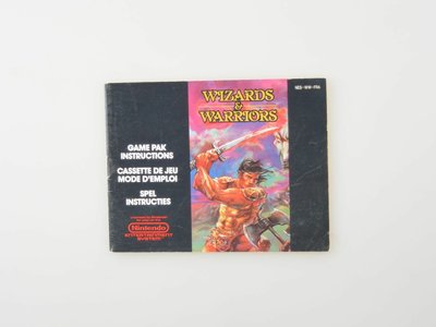 Wizards & Warriors - Manual