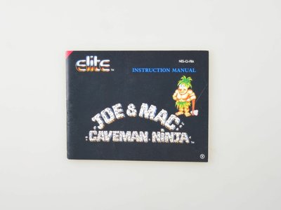 Joe & Mac Caveman Ninja - Manual