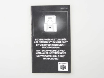 Rumble Pack Manual