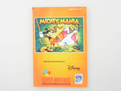 Mickey Mania - Manual