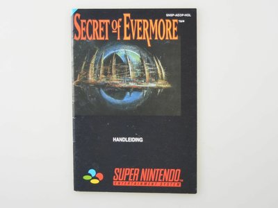 Secret of Evermore - Manual