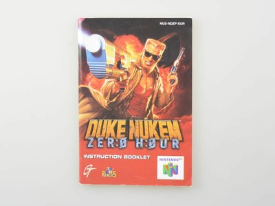 Duke Nukem Zero Hour - Manual