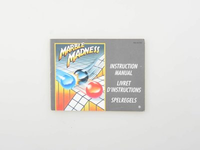 Marble Madness - Manual