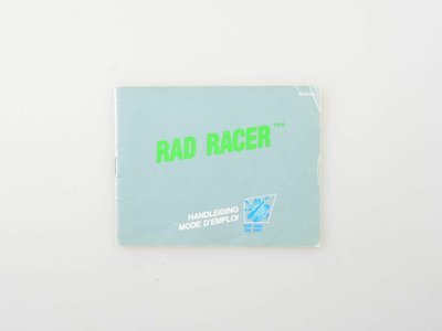 Rad Racer - Manual