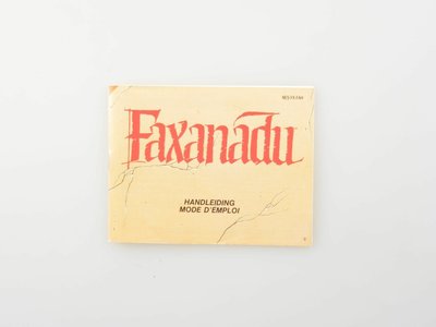 Faxanadu Manual
