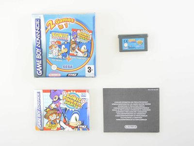2 Games In 1 - Sonic Advance + Sonic Pinball Party