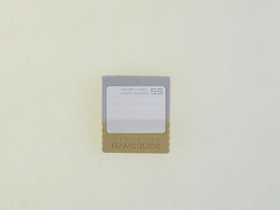 Originele Gamecube Memory Card 59 Bloks - Gamecube - Outlet
