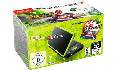 New Nintendo 2DS XL Black Turquoise [Complete]
