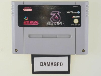 Mortal Kombat 3 - Super Nintendo - Outlet