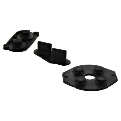 Gameboy Classic Rubber Pads - Black