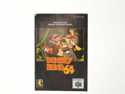 Donkey Kong 64 (German/Spanish) - Manual