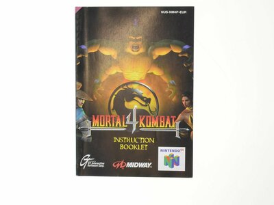 Mortal Kombat 4 - Manual