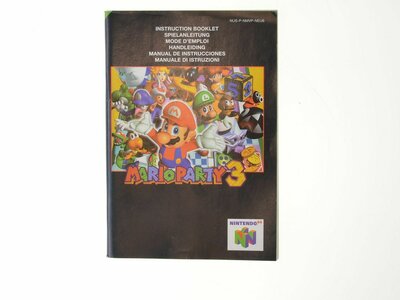 Mario Party 3 - Manual