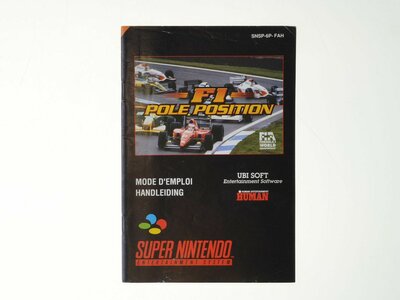 F1 Pole Position - Manual