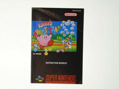 Kirby's Ghost Trap - Manual