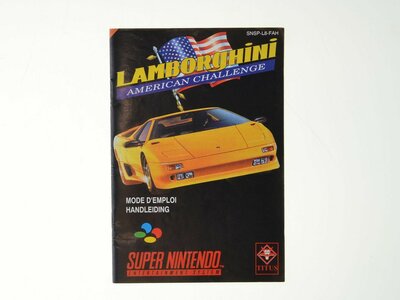 Lamborghini: American Challenge - Manual