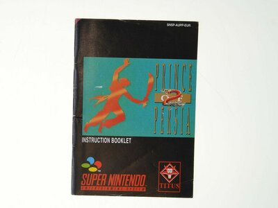 Prince of Persia 2 - Manual