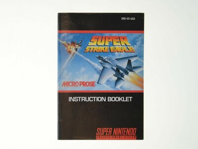 Super Strike Eagle - Manual