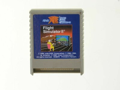 Flight Simulator II - Atari XEGS
