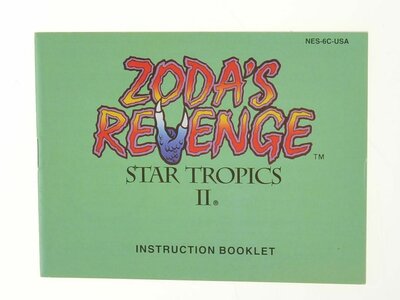 Zoda's Revenge - Manual