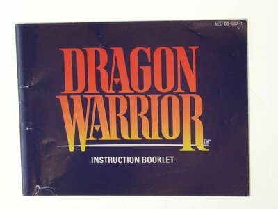 Dragon Warrior - Manual