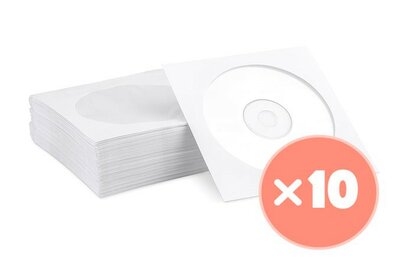 10x Game Disc CD Paper Case
