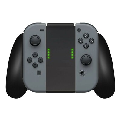 Nieuwe Wireless Joy-Con Controllers + Handgrip voor de Nintendo Switch - Grijs