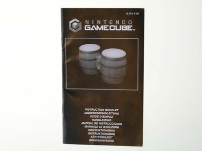 Donkey Kong Bongos voor Gamecube - Manual