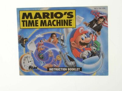 Mario's Time Machine - NTSC - Manual
