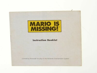 Mario Is Missing! - Manual
