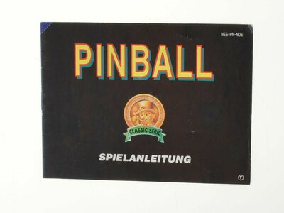 Pinball Classic Series (German) - Manual