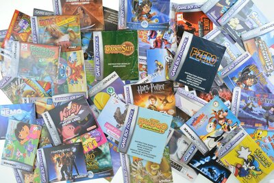 50+ Gameboy Advance Manuals - Setje 1