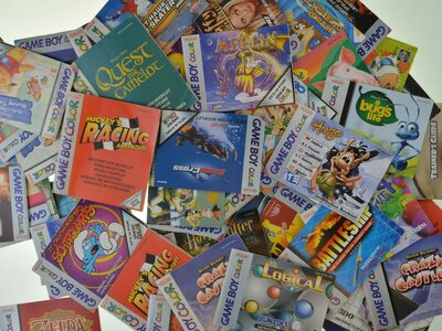 30+ Gameboy Color Manuals - Setje 1