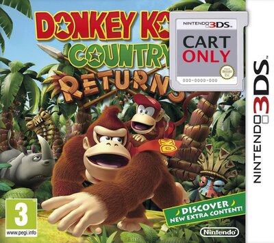 Donkey Kong Country Returns 3D - Cart Only