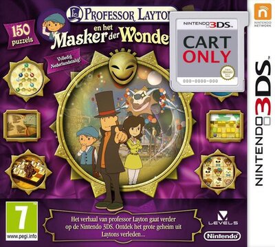 Professor Layton En Het Masker Der Wonderen - Cart Only