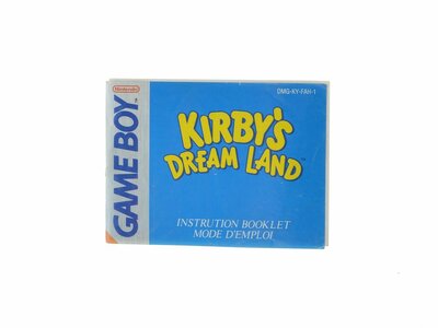 Kirby's Dreamland - Manual