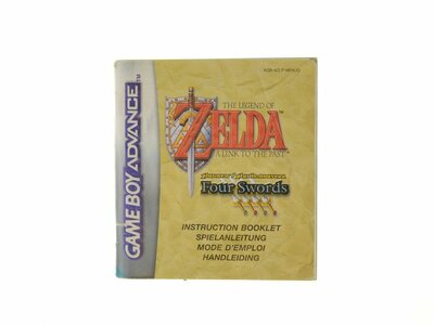 The Legend of Zelda A Link to the Past Four Swords - Manual
