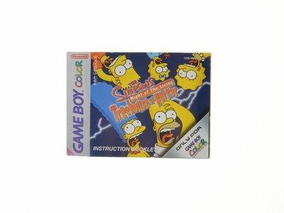 The Simpsons: Night of The Living Treehouse of Horror - Manual