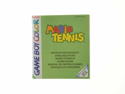 Mario Tennis - Manual