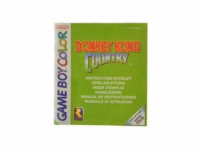 Donkey Kong Country - Manual