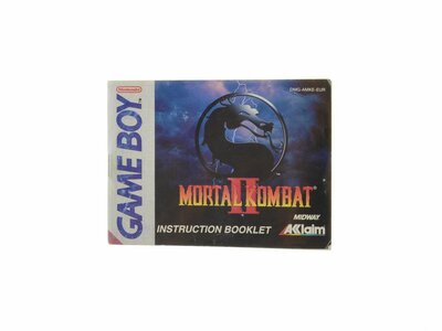 Mortal Kombat II - Manual