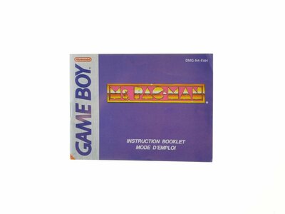 Ms. Pac-Man - Manual